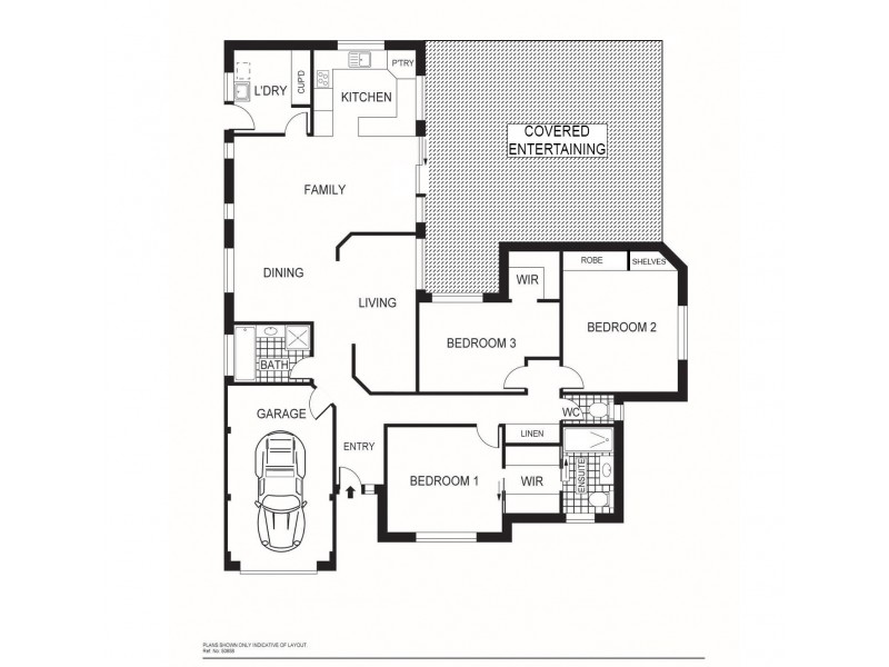 3 Elyard Place, Dunlop ACT 2615 Floorplan