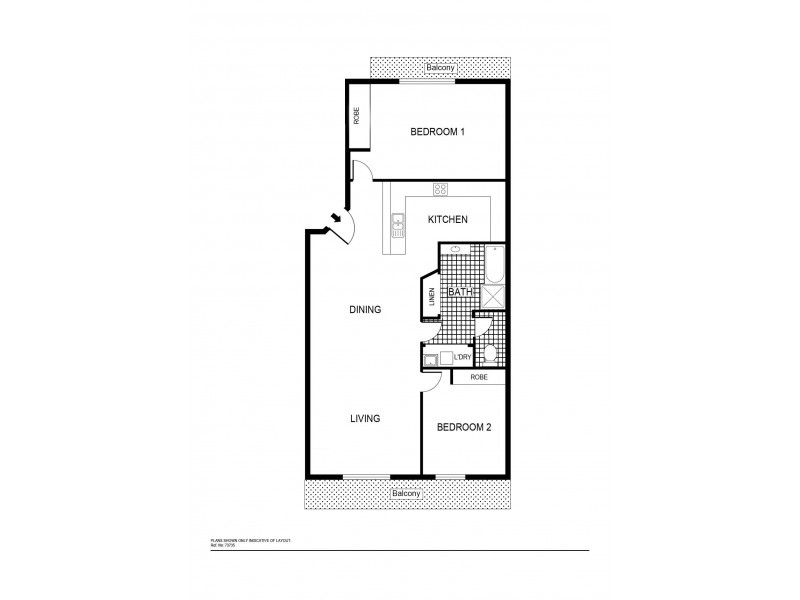 83/13-15 Sturt Avenue, Griffith ACT 2603 Floorplan