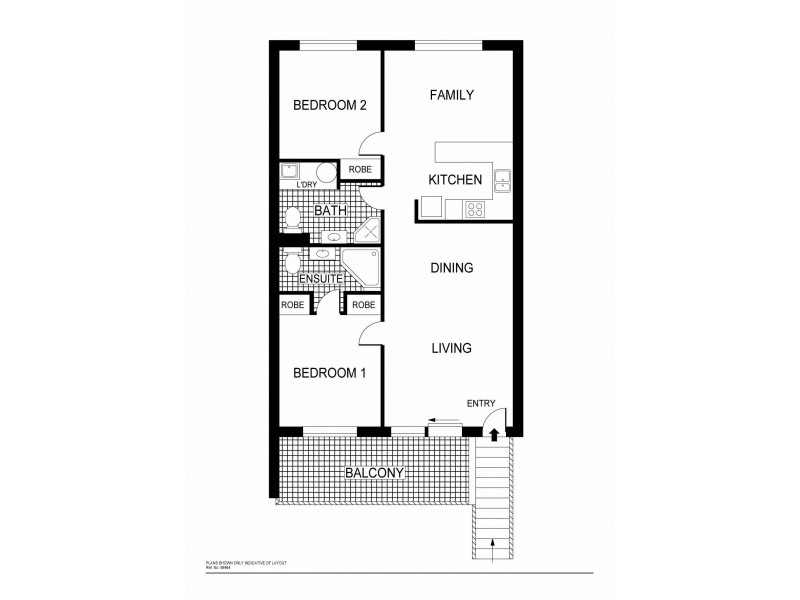 130/15 John Cleland Crescent, Florey ACT 2615 Floorplan