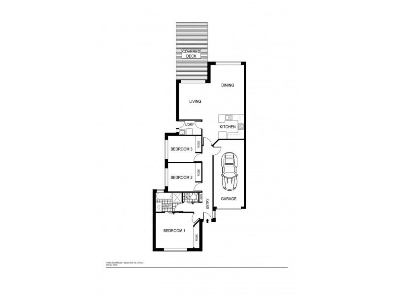 8/80 Paul Coe Crescent, Ngunnawal ACT 2913 Floorplan