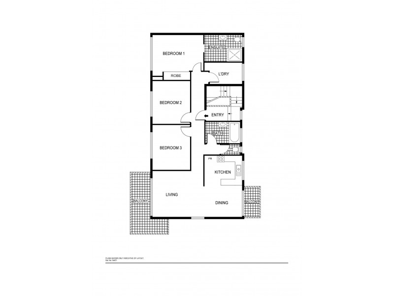 1B/2 Araluen Street, Fisher ACT 2611 Floorplan