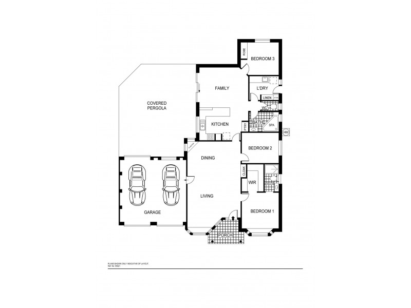 3 Bandt Place, Dunlop ACT 2615 Floorplan