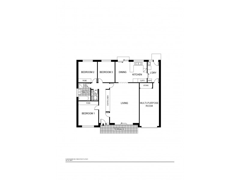 3 Lane Place, Spence ACT 2615 Floorplan