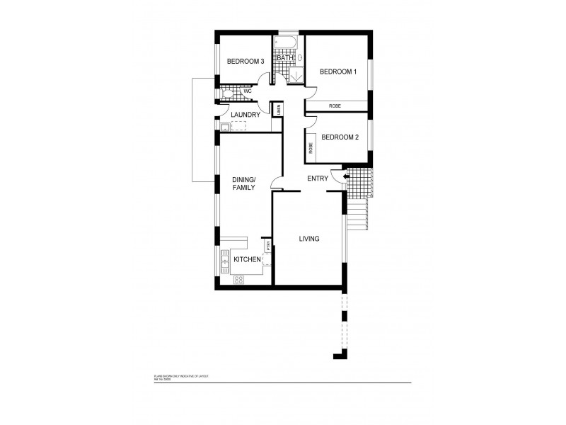 1/76 Clancy Street, Evatt ACT 2617 Floorplan