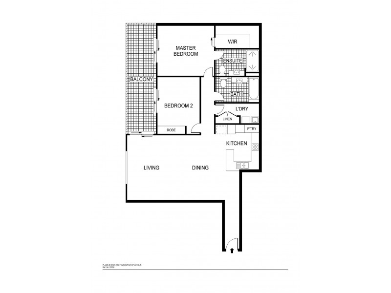 34/21 Wiseman Street, Macquarie ACT 2614 Floorplan