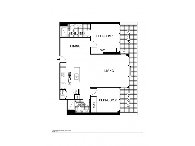 91/7 Irving Street, Phillip ACT 2606 Floorplan