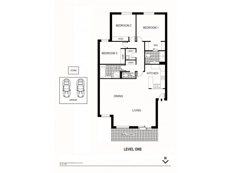 17/50 Lampard Circuit, Bruce ACT 2617 Floorplan