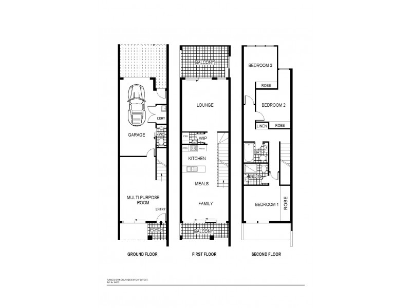 21/22 Henry Kendall Street, Franklin ACT 2913 Floorplan