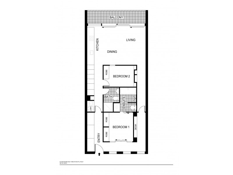 912/25 ‘Nishi’ Edinburgh Avenue, Acton ACT 2601 Floorplan