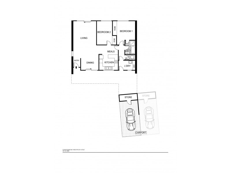 8/1 Evergood Close, Weston ACT 2611 Floorplan