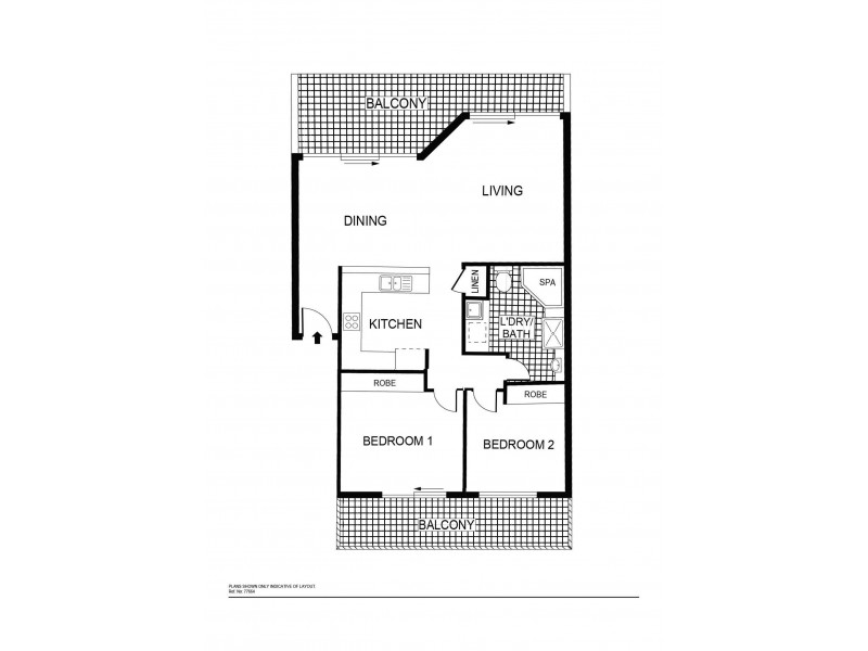 29/13 Chandler Street, Belconnen ACT 2617 Floorplan