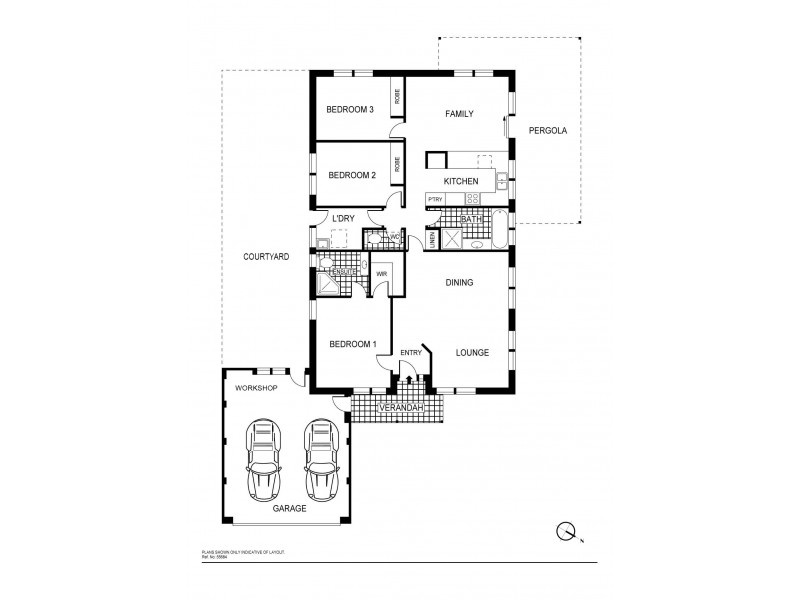 2/35 Goldner Circuit, Melba NSW 2615 Floorplan
