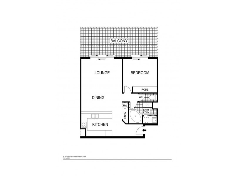 2a/17 Chandler Street, Belconnen ACT 2617 Floorplan