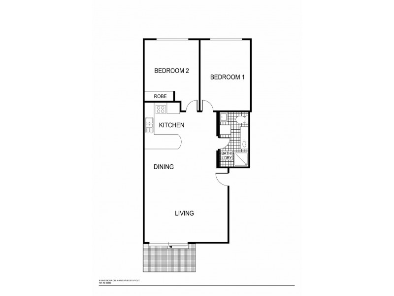 2/31 Disney Court, Belconnen ACT 2617 Floorplan