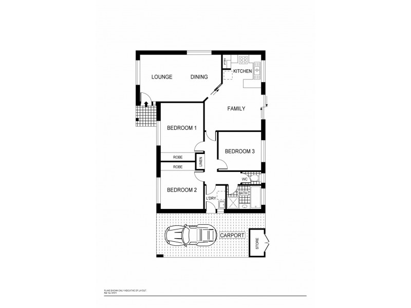52/67 Ern Florence Crescent, Theodore ACT 2905 Floorplan