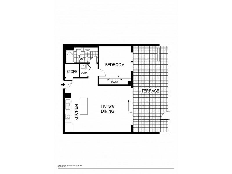 147/64 College Street, Belconnen ACT 2617 Floorplan