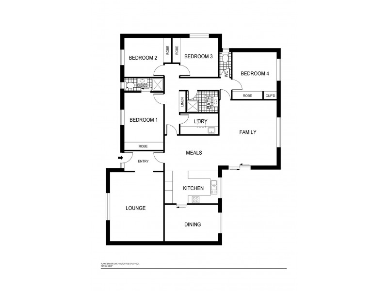 1 Twamley Crescent, Chisholm ACT 2905 Floorplan