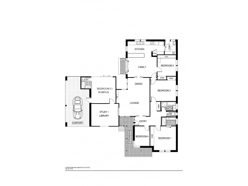 23 Mirning Crescent, Aranda ACT 2614 Floorplan