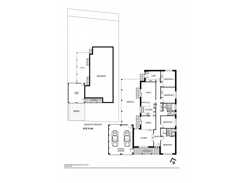 16 Kingscote Crescent, Bonython ACT 2905 Floorplan