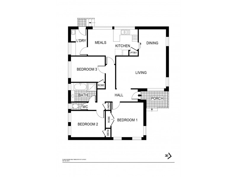22 Berne Crescent, Macgregor ACT 2615 Floorplan