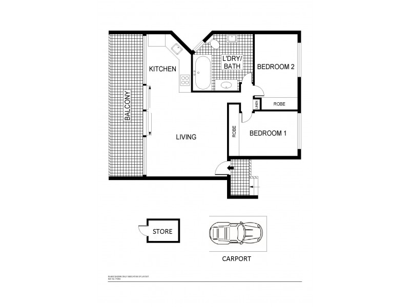 15/6 Wilkins Street, Mawson ACT 2607 Floorplan