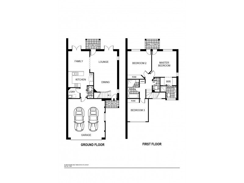 2/15 Towns Cres, Turner ACT 2612 Floorplan