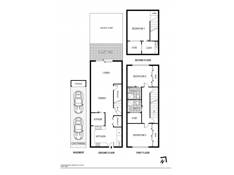 15/23 Wanderlight Avenue, Lawson ACT 2617 Floorplan