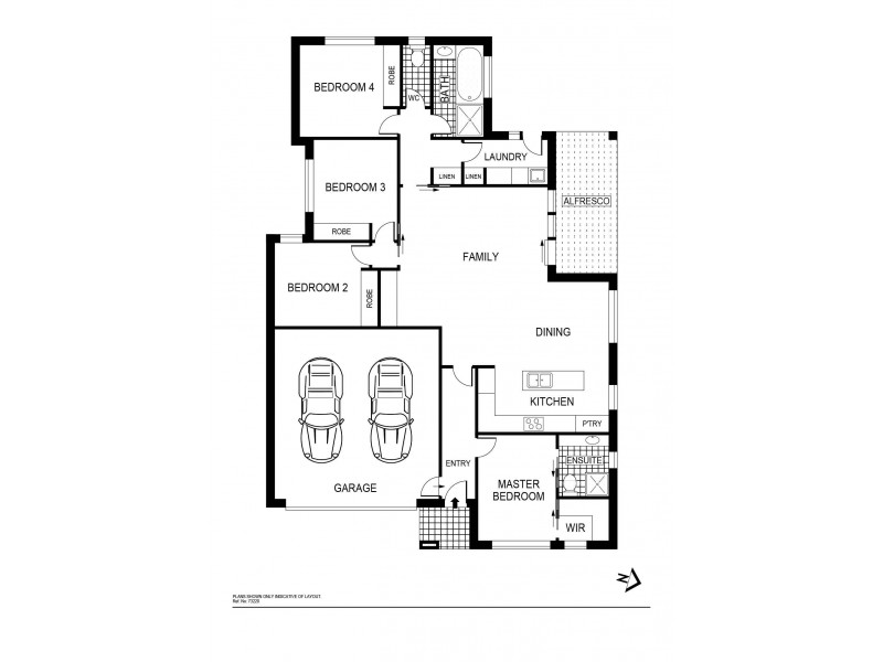 87 Lionel Rose Street, Holt ACT 2615 Floorplan