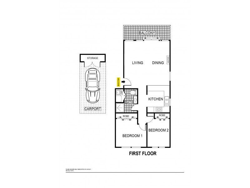 120/26 Oliver Street, Lyneham ACT 2602 Floorplan