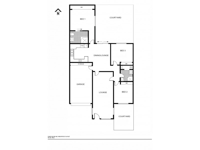 46/15 John Cleland Crescent, Florey ACT 2615 Floorplan