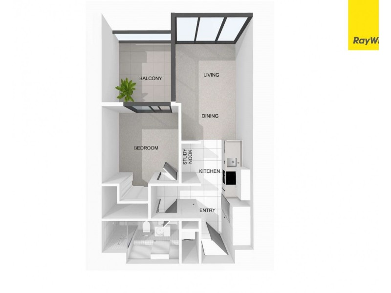 402/4 Grazier Lane, Belconnen ACT 2617 Floorplan