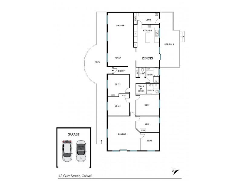 42 Gurr Street, Calwell ACT 2905 Floorplan