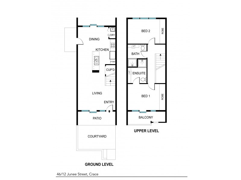 46/12 Junee Street, Crace ACT 2911 Floorplan