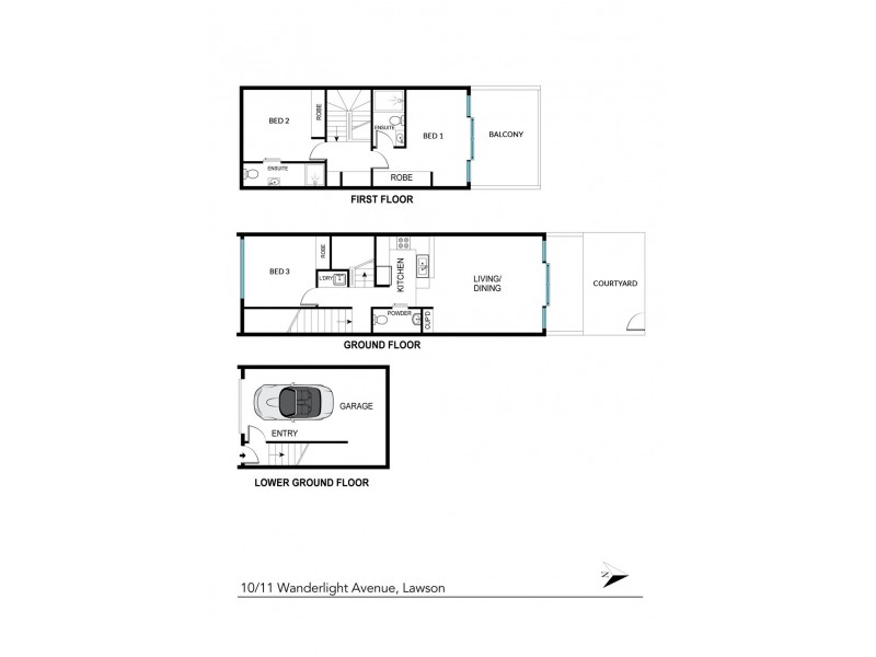 10/11 Wanderlight Avenue, Lawson ACT 2617 Floorplan