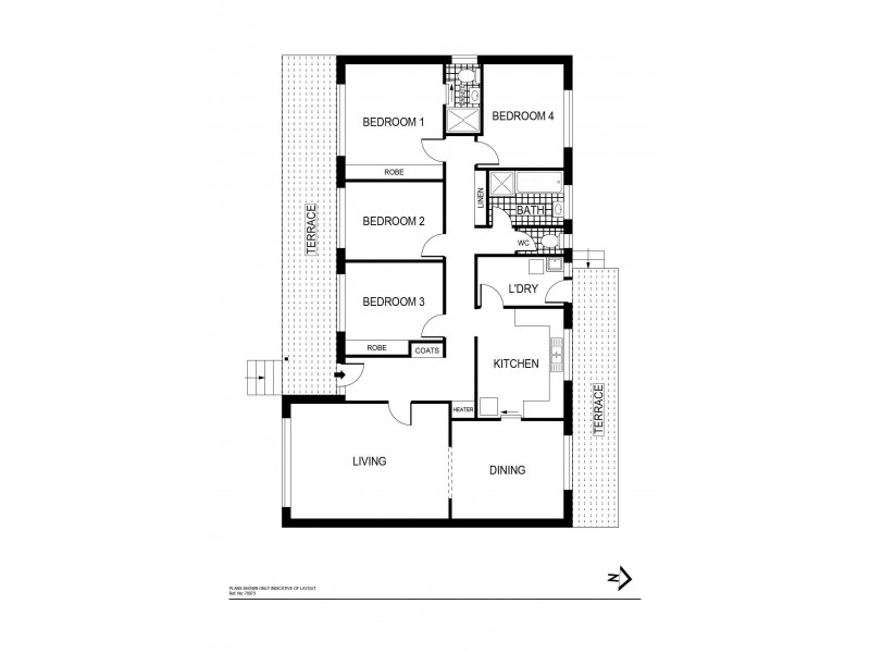 3 Bishop Place, Melba ACT 2615 Floorplan