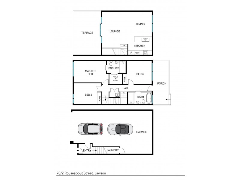 70/2 Rouseabout Street, Lawson ACT 2617 Floorplan