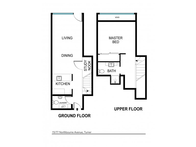 15/77 Northbourne Avenue, Turner ACT 2612 Floorplan