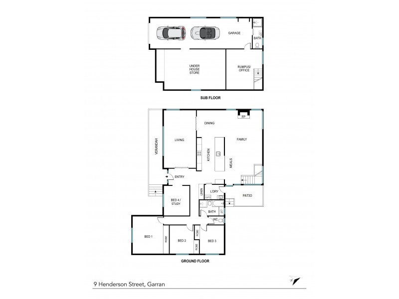 9 Henderson Street, Garran ACT 2605 Floorplan