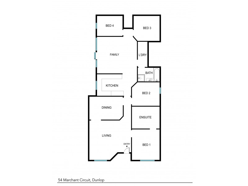 54 Marchant Circuit, Dunlop ACT 2615 Floorplan