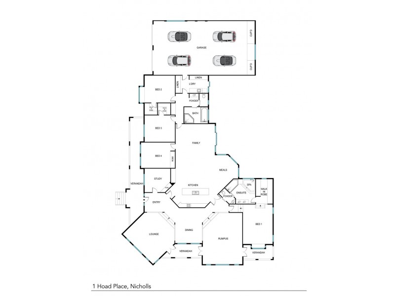 1 Hoad Place, Nicholls ACT 2913 Floorplan