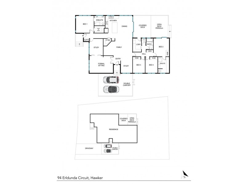94 Erldunda Circuit, Hawker ACT 2614 Floorplan