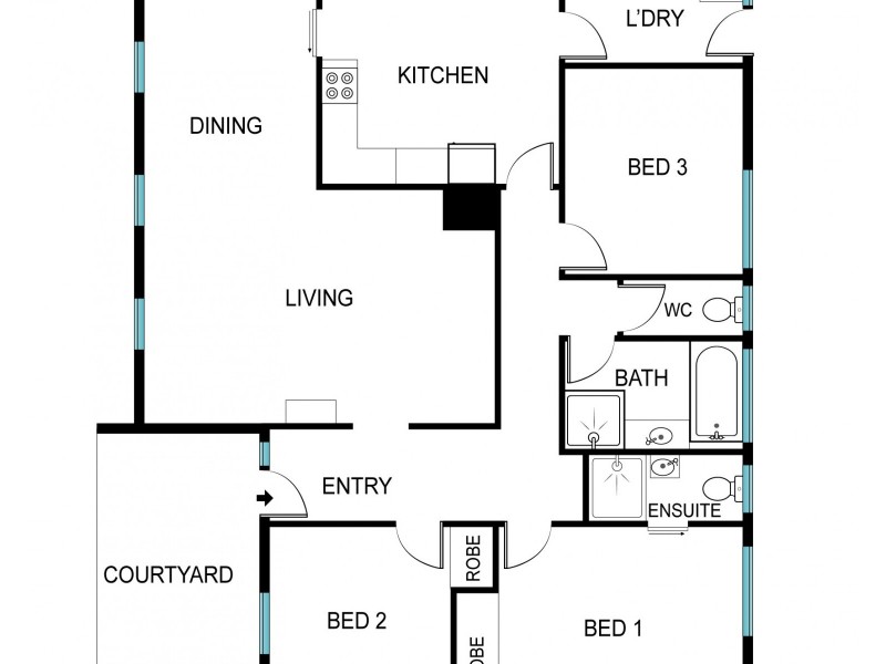 16 Gurner Place, Latham ACT 2615 Floorplan