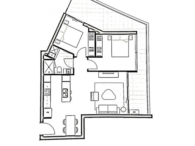 301/7 Irving Street, Phillip ACT 2606 Floorplan
