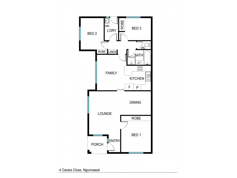 4 Carara Close, Ngunnawal ACT 2913 Floorplan