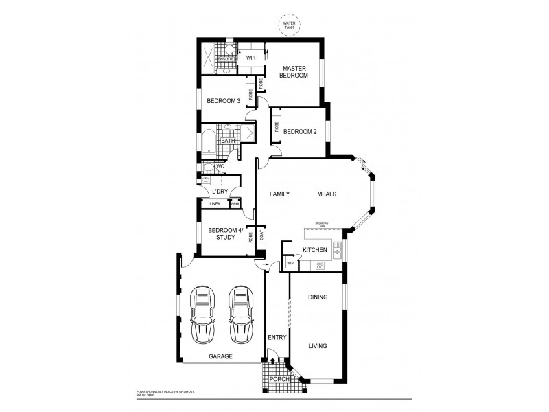 3 Old Street, Dunlop ACT 2615 Floorplan