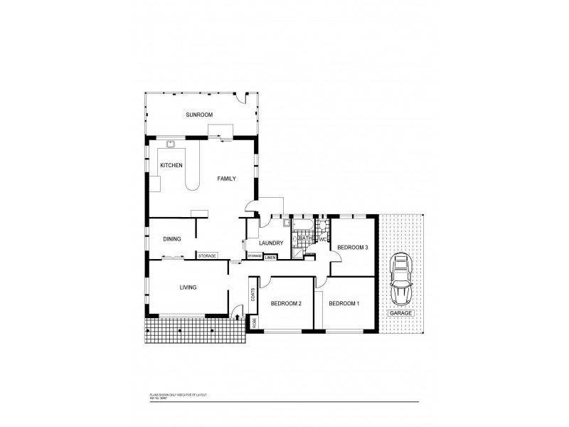 61 Stretton Crescent, Latham ACT 2615 Floorplan
