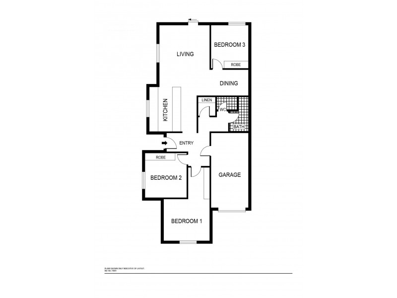 1 De Gruchy Place, Macgregor ACT 2615 Floorplan