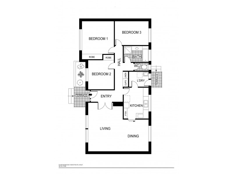 51 Osburn Drive, Macgregor ACT 2615 Floorplan