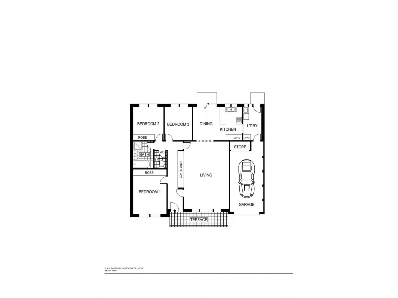 20 McGowen Close, Spence ACT 2615 Floorplan