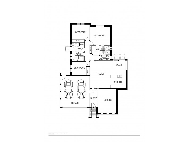 54 Gouldsmith Street, Dunlop ACT 2615 Floorplan